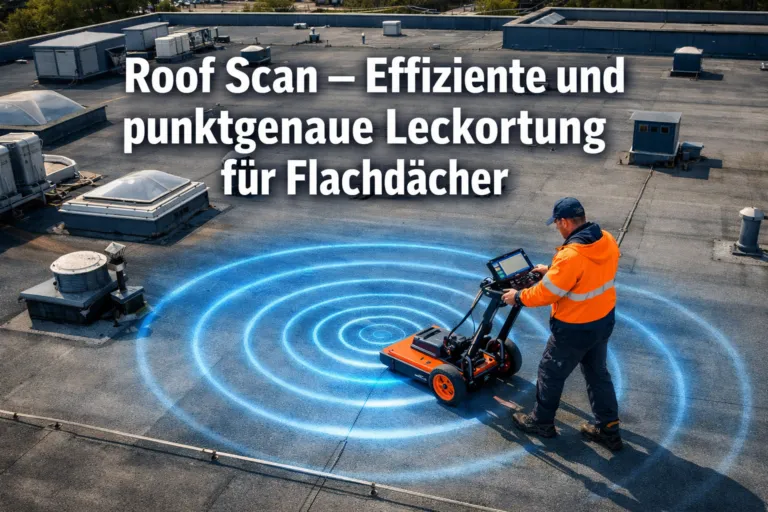 Roof Scan – Effiziente und punktgenaue Leckortung für Flachdächer