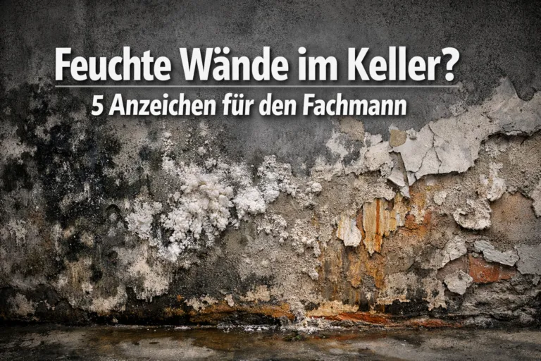 Feuchte Wände im Keller? 5 Anzeichen, dass Sie einen Fachmann rufen sollten